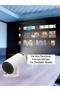 پروژکتور هوشمند سینما با اسپیکر داخلی و وای‌فای اندروید