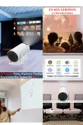 پروژکتور هوشمند سینما با اسپیکر داخلی و وای‌فای اندروید