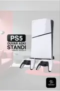 پایه دیواری با نگهدارنده دسته PS5