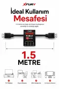 کابل HDMI 1.5 متری 4K Ultra HD برای تلویزیون Full HD PS5 و لپ‌تاپ