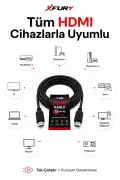 کابل HDMI 1.5 متری 4K Ultra HD برای تلویزیون Full HD PS5 و لپ‌تاپ