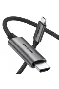 کابل USB C به HDMI (4K@60Hz, 1080P@165Hz) HDR HDCP نوع-C به HDMI 2.0 - 2 متر