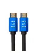 کابل HDMI آلومینیومی 10 متری 4K Ultra HD با سر طلایی 2.0V