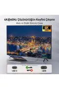 کابل USB C به HDMI (4K@60Hz, 1080P@165Hz) HDR HDCP نوع-C به HDMI 2.0 - 1 متر
