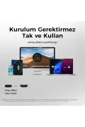 کابل USB C به HDMI (4K@60Hz, 1080P@165Hz) HDR HDCP نوع-C به HDMI 2.0 - 1 متر