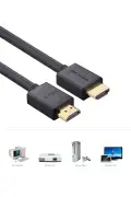 کابل HDMI 2.0 با سرعت بالا 4K، 2 متر، مشکی، 10107