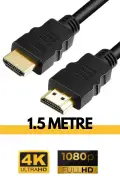 کابل HDMI 4K Ultra HD 1.5 متر با سرعت بالا HI-Speed 3.0 دو لایه کلاس 1 بافته شده