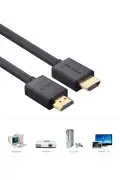 کابل اترنت و HDMI با سرعت بالا UHD 4K، ۳ متر، ۱۰۱۰۸