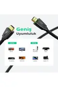 کابل انتقال تصویر و صدا HDMI 4K با بافت 1.5 متر