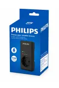 پریز تک‌حفاظتی CHP7010B/10 با توان 1140 ژول، سیاه
