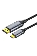 کابل USB-C به Display Port، DP1.4، USB 3.2، پشتیبانی از 8K با فرکانس 30Hz و 4K با فرکانس 120Hz، Thunderbolt 4، 2 متر