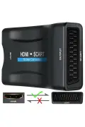 مبدل HDMI به SCART AV ویدئو برای تلویزیون لامپی