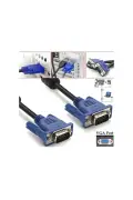 کابل VGA برای اتصال مانیتور LCD و پروژکتور - دارای دو فیلتر - ۱.۵ متر