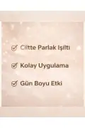 اسپری پودری براق سفید و نقره‌ای، ش glitter برای صورت و بدن
