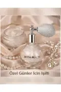اسپری پودری براق سفید و نقره‌ای، ش glitter برای صورت و بدن
