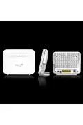 مودم Wi-Fi 6 با سرعت 1800 Mbps مدل Zyxel Premium VDSL2 دو بانده 5Ghz AX1800 DX3300-T1 Ttnet با تنظیم خودکار