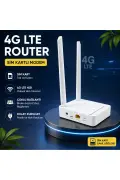 مودم وای‌فای 6 قابل حمل با سیم‌کارت 4G و 2 آنتن و 1 پورت RJ45