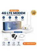 مودم وای‌فای 6 قابل حمل با سیم‌کارت 4G و 2 آنتن و 1 پورت RJ45