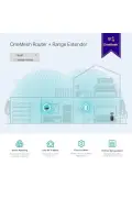 گسترش‌دهنده محدوده دو بانده AC1200 Mbps EasyMesh مدل RE300