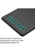 تبلت گرافیکی 6.3 اینچ x 3.9 اینچ با 6 دکمه Inspiroy H640p