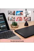 تبلت گرافیکی VK640 با دقت فشار بالا 6x4 اینچ و کلیدهای میانبر 5080 LPI + قلم