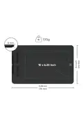 تبلت گرافیکی DECO01 V3 با وضوح 16K و 8 کلید میانبر سیاه