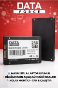 256GB SSD 2.5 اینچ SATA III – راه‌اندازی سریع، بی‌صدا