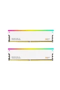 رم V-Color Manta XSky RGB 32GB (2x16GB) DDR5 6400MHz CL32 AMD EXPO سفید