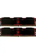 رم دسکتاپ Goodram IRDM X IR-X3200D464L16SA/16GDC 16GB (2x8GB) DDR4 3200MHz CL16