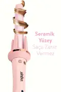 فرچه مو اتوماتیک حرفه‌ای با موج آب ضخیم 25mm با سر بسیار بلند SHD-1709