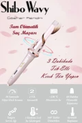 فر کننده مو اتوماتیک - موج آبی ضخیم 25mm با سری فوق العاده بلند