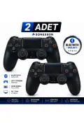 ست دو عددی دسته بازی بی‌سیم PS4 با لرزش مناسب برای تبلت، تلفن و کامپیوتر