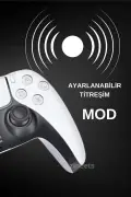 دسته بازی بی‌سیم بلوتوثی 2 لیتری T28 سازگار با PS4، PS5 و PC