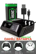 باتری قابل شارژ گیم پد ایکس باکس کول 2650mah مناسب برای ایکس باکس وان/اس/اکس