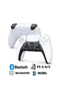 دسته بازی بی‌سیم بلوتوثی PS 3-4-5 و سازگار با کامپیوتر