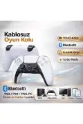 دسته بازی بی‌سیم بلوتوثی PS 3-4-5 و سازگار با کامپیوتر