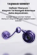 هدفون بی‌سیم بلوتوثی با کلیپس شارم لی، دارای ANC و ENC، میکروفن دوگانه و نشانگر LED