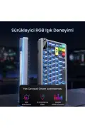 کیبورد مکانیکی RGB نوا75 TKL سوئیچ دریم ساکورا سه حالته بی‌سیم با قابلیت ماکرو و هات سوآپ مخصوص بازی