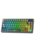 کیبورد مکانیکی RGB نوا75 TKL سوئیچ دریم ساکورا سه حالته بی‌سیم با قابلیت ماکرو و هات سوآپ مخصوص بازی