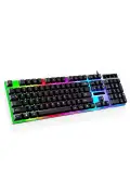 کیبورد گیمینگ RGB با نورپردازی