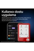 کیف پول سخت‌افزاری نانو جن ۵ با رنگ گیلاس قرمز و کلید بازیابی - کیف پول سرد