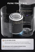 دستگاه تصفیه هوای هوشمند PHT30 (Wi-Fi + UV-C PetCare + HEPA + کربن)