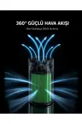 دستگاه تصفیه هوای هوشمند HT75 (Wi-Fi + UV-C + HEPA + کربن)
