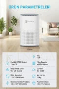 دستگاه تصفیه هوا با فیلتر HEPA و فیلتراسیون سه مرحله‌ای با کارکرد بی‌صدا 150m³/h CADR