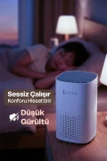 دستگاه تصفیه هوا با فیلتر HEPA و فیلتراسیون سه مرحله‌ای با کارکرد بی‌صدا 150m³/h CADR