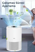 دستگاه تصفیه هوا هوشمند H13 با فیلتر Hepa و ویژگی Wifi مدل SAP-5508