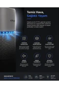 دستگاه تصفیه هوا ClearAura KH-V7770 – یونیزه کننده و فیلتر ۳ مرحله‌ای