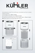 دستگاه تصفیه هوا ClearAura KH-V7770 – یونیزه کننده و فیلتر ۳ مرحله‌ای