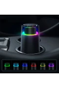 دستگاه تصفیه هوای مینی USB Type-C با فیلتر HEPA و یون منفی برای خودرو و میز