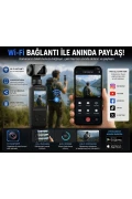 دوربین اکشن مینی 4K Ultra HD | Wi-Fi، لنز چرخشی 270°، تثبیت‌کننده EIS